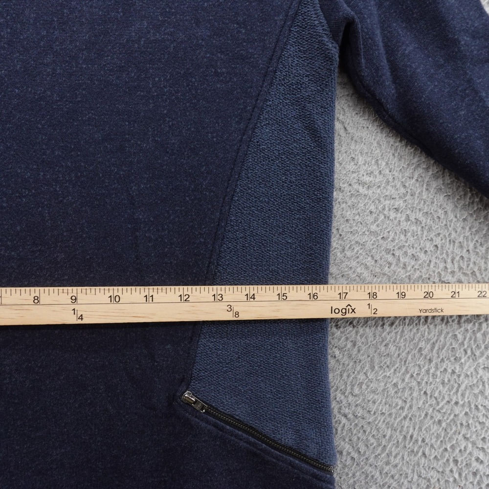 Poetry Half Sleeve Sweater Dress Size 4 Blue Women Sheath Cotton Blend‎ - Picture 7 of 13
